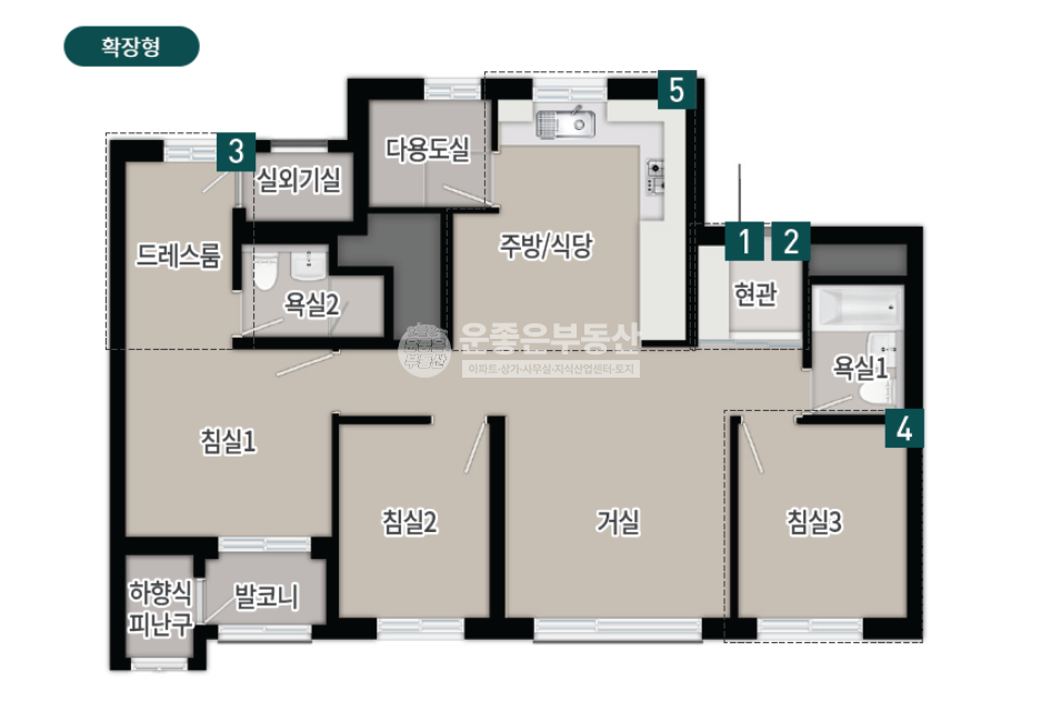 충남 아산시 탕정면 갈산리 625-8 212동 학교가까운 동, 중앙공원 ,커뮤니티 가까운동 분양 매물번호 10045 사진 2